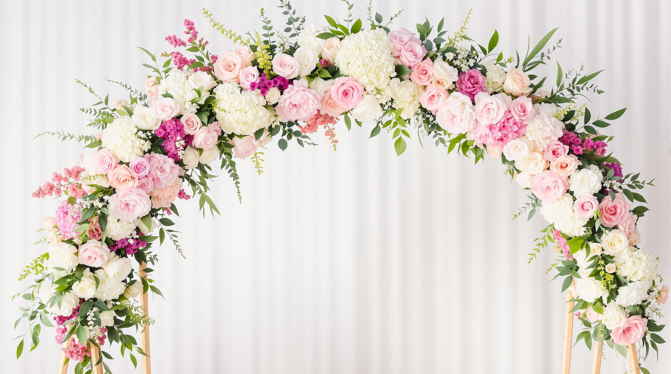 Composition florale mariage avec graminées et pivoines